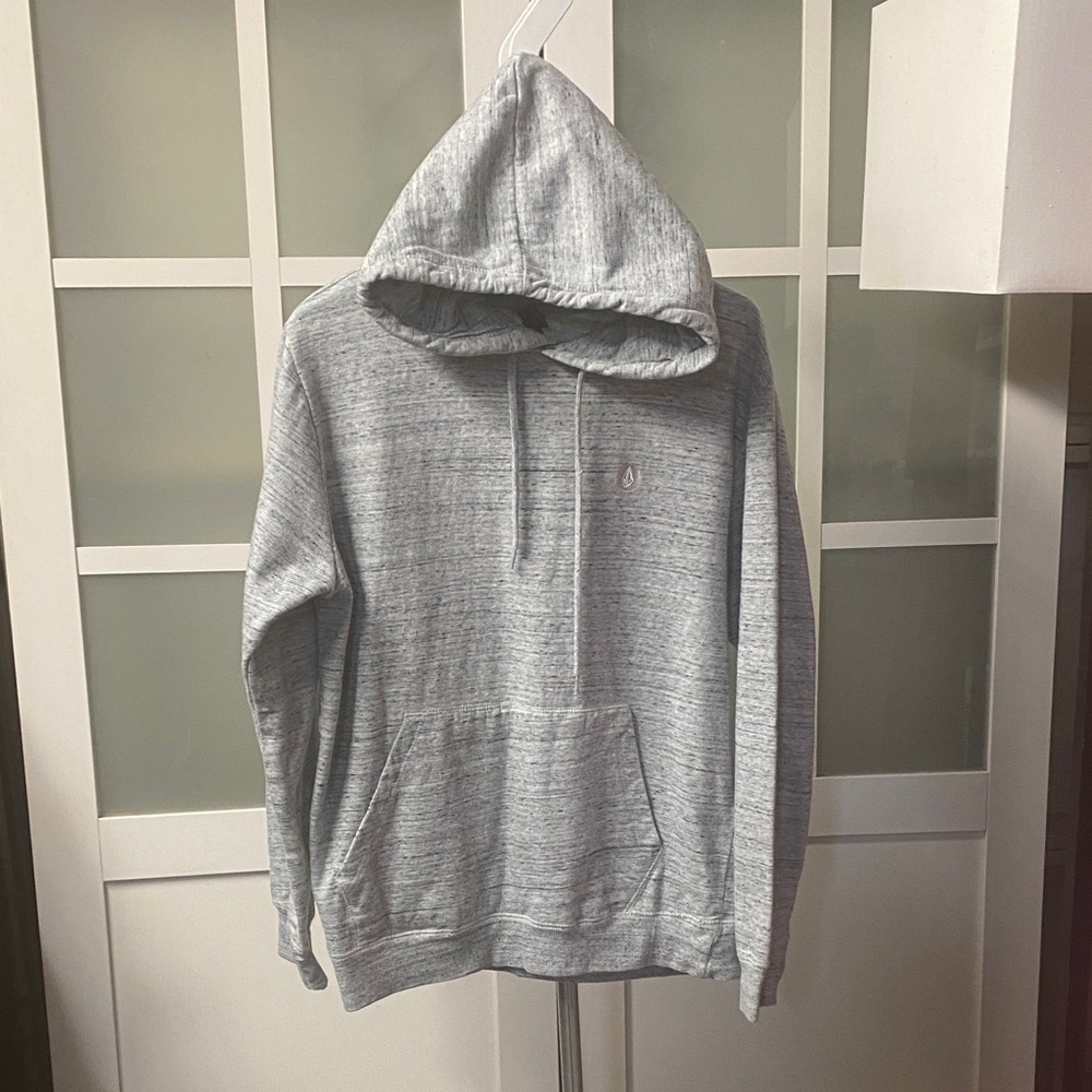 Volcom Gray Hooded Men's Shirt